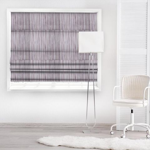 Kate Plum Made To Measure Roman Blind