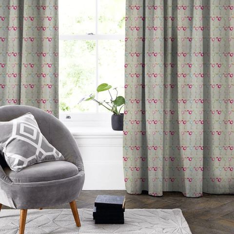 Flamingo Multi Made To Measure Curtain