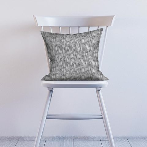 Linear Silver Cushion