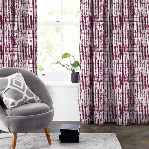 Design 6 Fuchsia Made To Measure Curtain