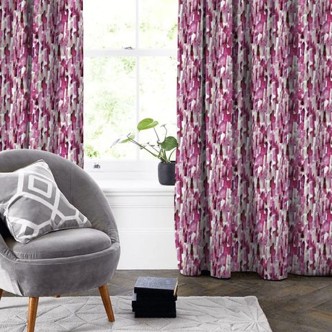 Design 8 Fuchsia Made To Measure Curtain