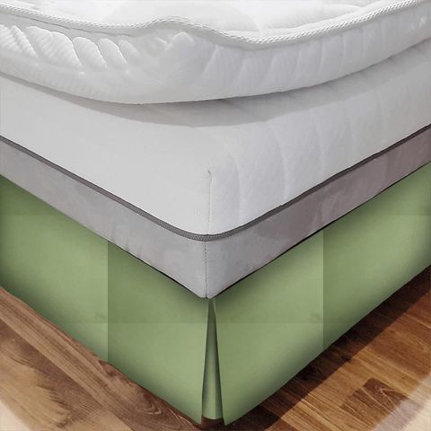 Calm Leaf Bed Base Valance