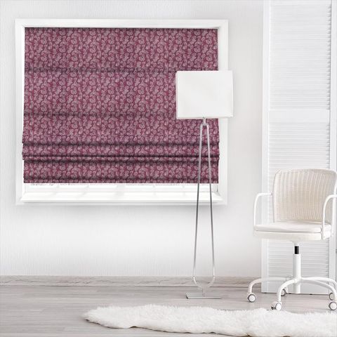 Caracas Very Berry Made To Measure Roman Blind