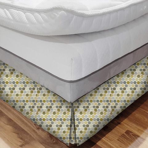 Casa Saffron Bed Base Valance