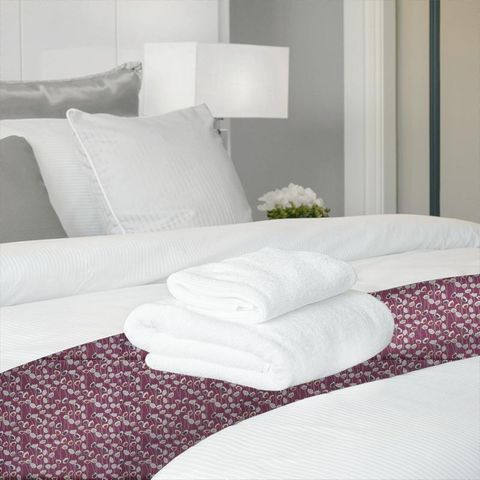 Clara Very Berry Bed Runner