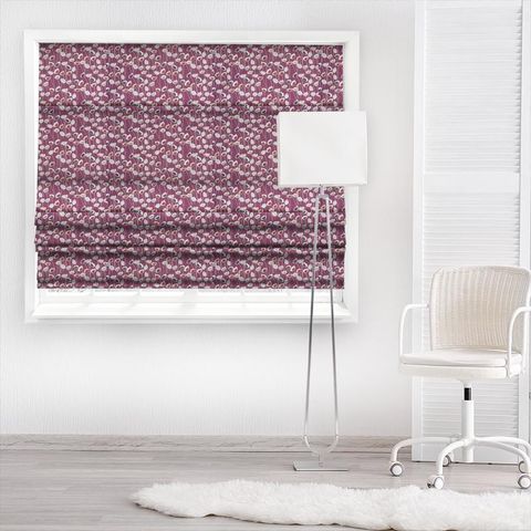 Clara Very Berry Made To Measure Roman Blind