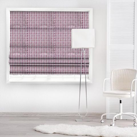 Karaz Very Berry Made To Measure Roman Blind