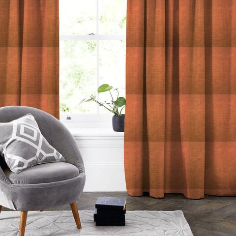 Dakota Saffron Made To Measure Curtain