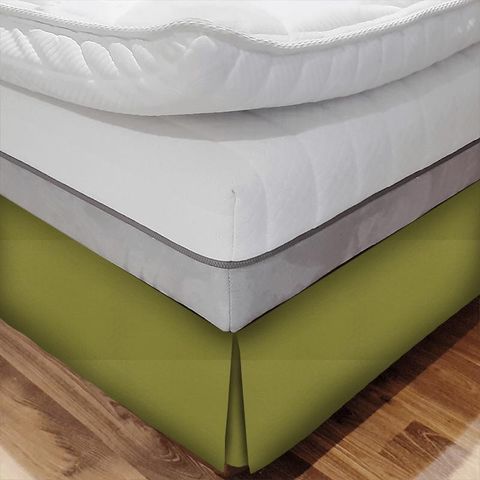 Clayton Pistachio Bed Base Valance