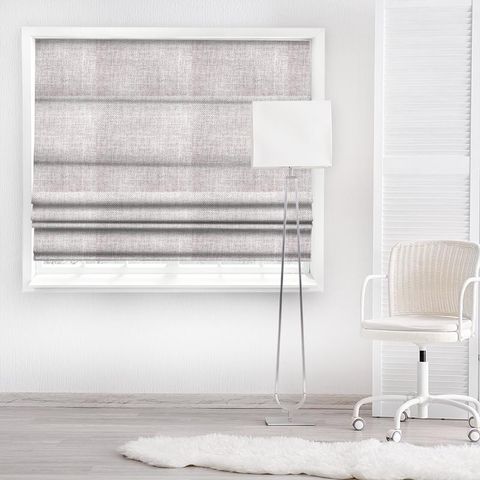 Emilio Silver Made To Measure Roman Blind