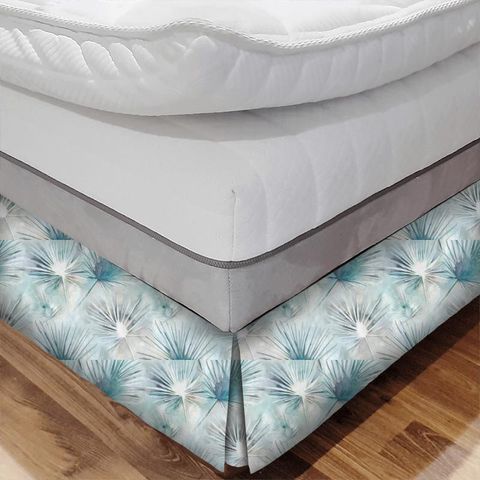 Amida Cobalt Bed Base Valance