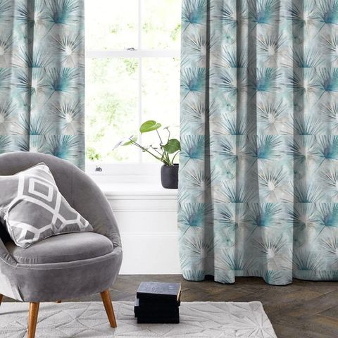 Amida Cobalt Made To Measure Curtain