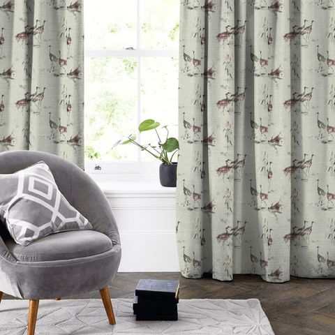 Cranes Linen Tourmaline Made To Measure Curtain