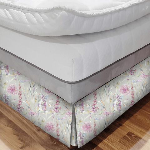 Carneum Raspberry Bed Base Valance