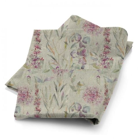 Carneum Raspberry Linen Fabric