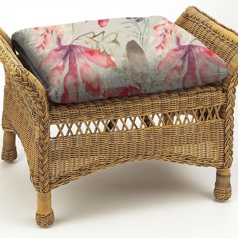 Conifer Red/Nut Box Cushion