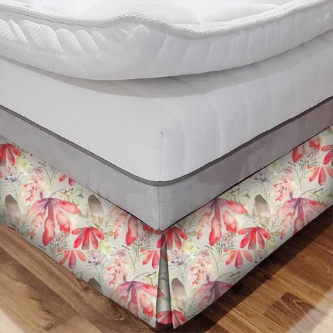 Conifer Red/Nut Bed Base Valance