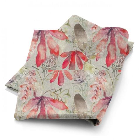 Conifer Red/Nut Fabric