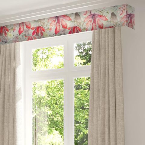 Conifer Red/Nut Pelmet