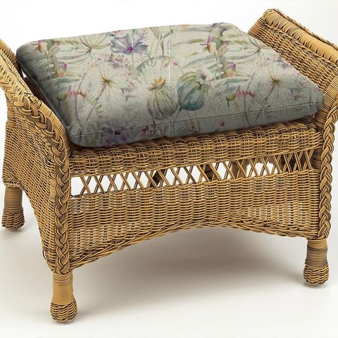 Edenmuir Raspberry Linen Box Cushion