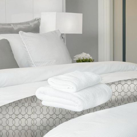 Athena Ash Grey Bed Runner