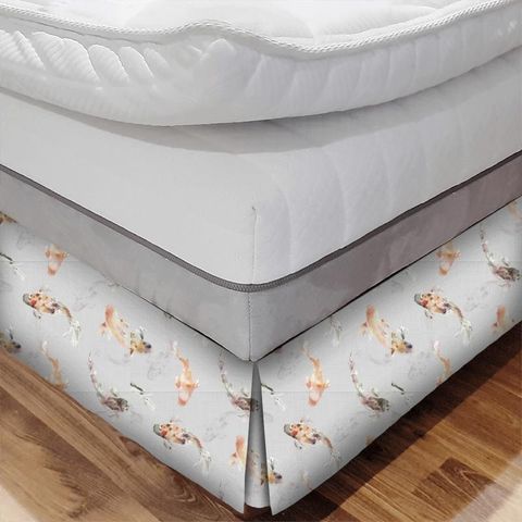 Koi Carp Amber Bed Base Valance
