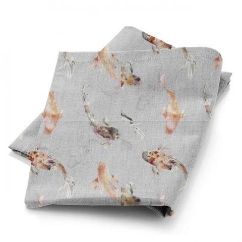 Koi Carp Amber Fabric
