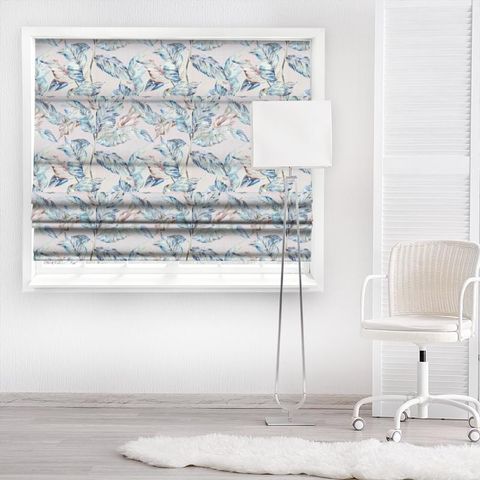 Mizuna Cobalt Made To Measure Roman Blind