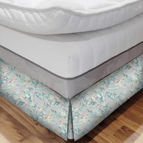 Mizuna Emerald Bed Base Valance