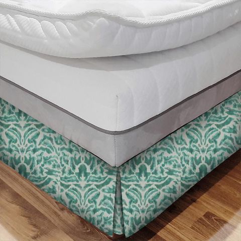 Nikko Emerald Bed Base Valance