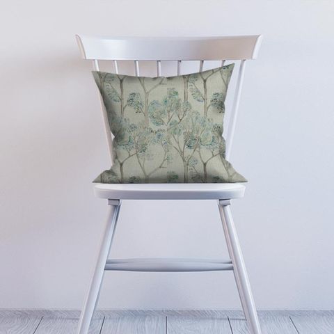 Nippon Linen Emerald Cushion