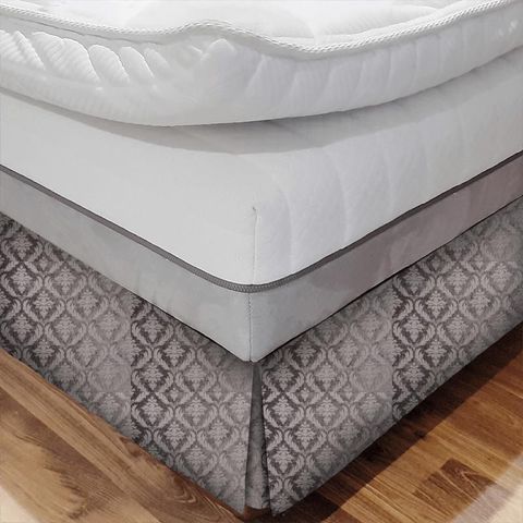 Isadore Mocha Bed Base Valance