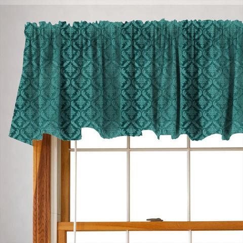 Isadore Teal Valance