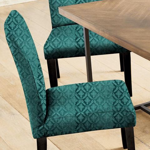 Isadore Teal Seat Pad Cover