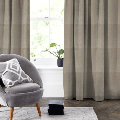 Savoy Taupe Made To Measure Curtain