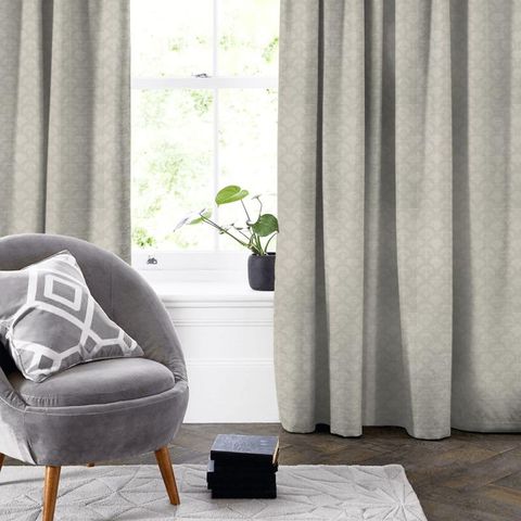 Thalia Taupe Made To Measure Curtain