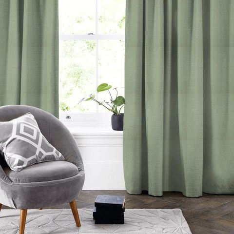 Riviera Mint Made To Measure Curtain