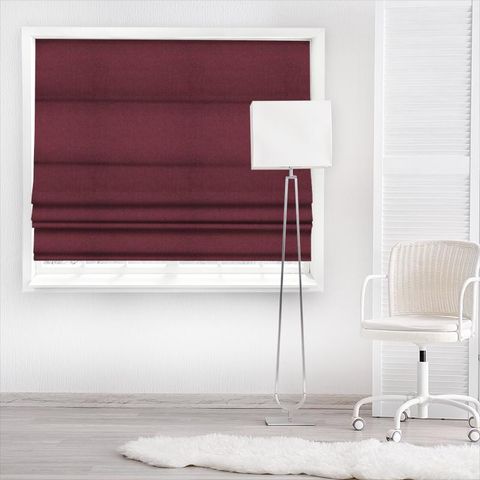 Dusk Cranberry Made To Measure Roman Blind