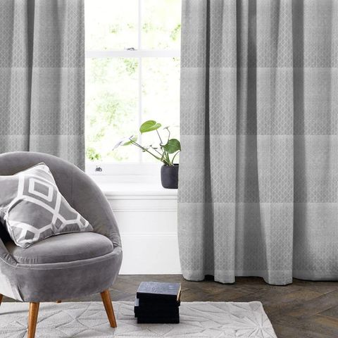 Zora Steel Made To Measure Curtain