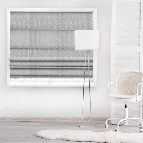 Zora Steel Made To Measure Roman Blind