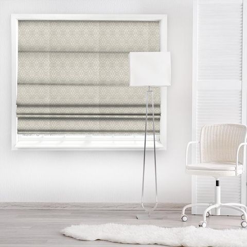 Belluci Ivory Made To Measure Roman Blind