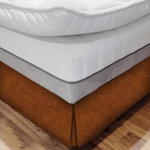 Tressillian Terracotta Bed Base Valance