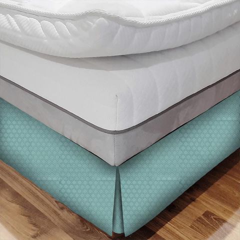 Eternity Aquamarine Bed Base Valance