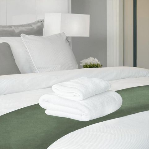 Amalfi Emerald Bed Runner