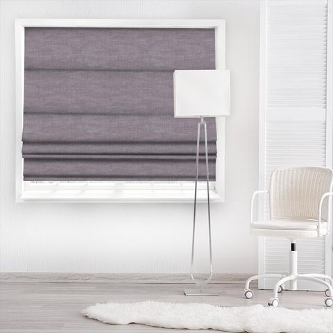 Amalfi Mauve Made To Measure Roman Blind