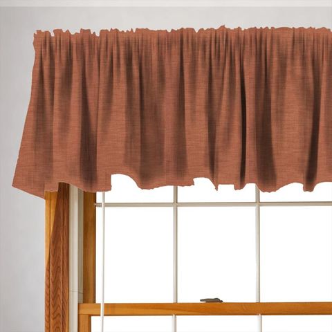 Tussah Pumpkin Valance