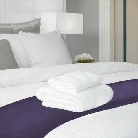 Amalfi Amethyst Bed Runner