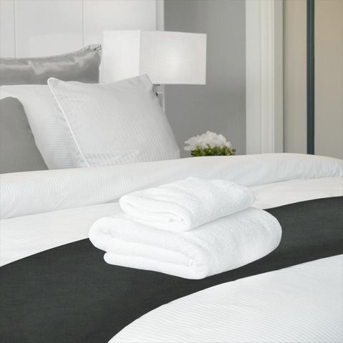 Amalfi Charcoal Bed Runner