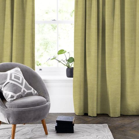 Amalfi Chartreuse Made To Measure Curtain