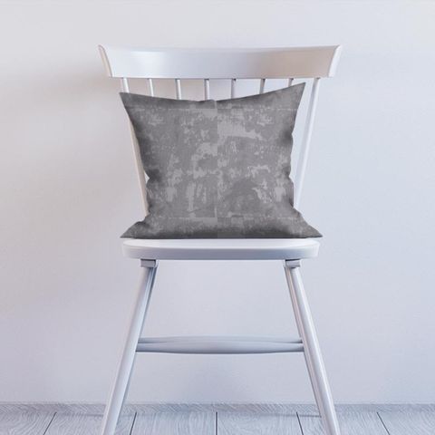 Tessere Pewter Cushion